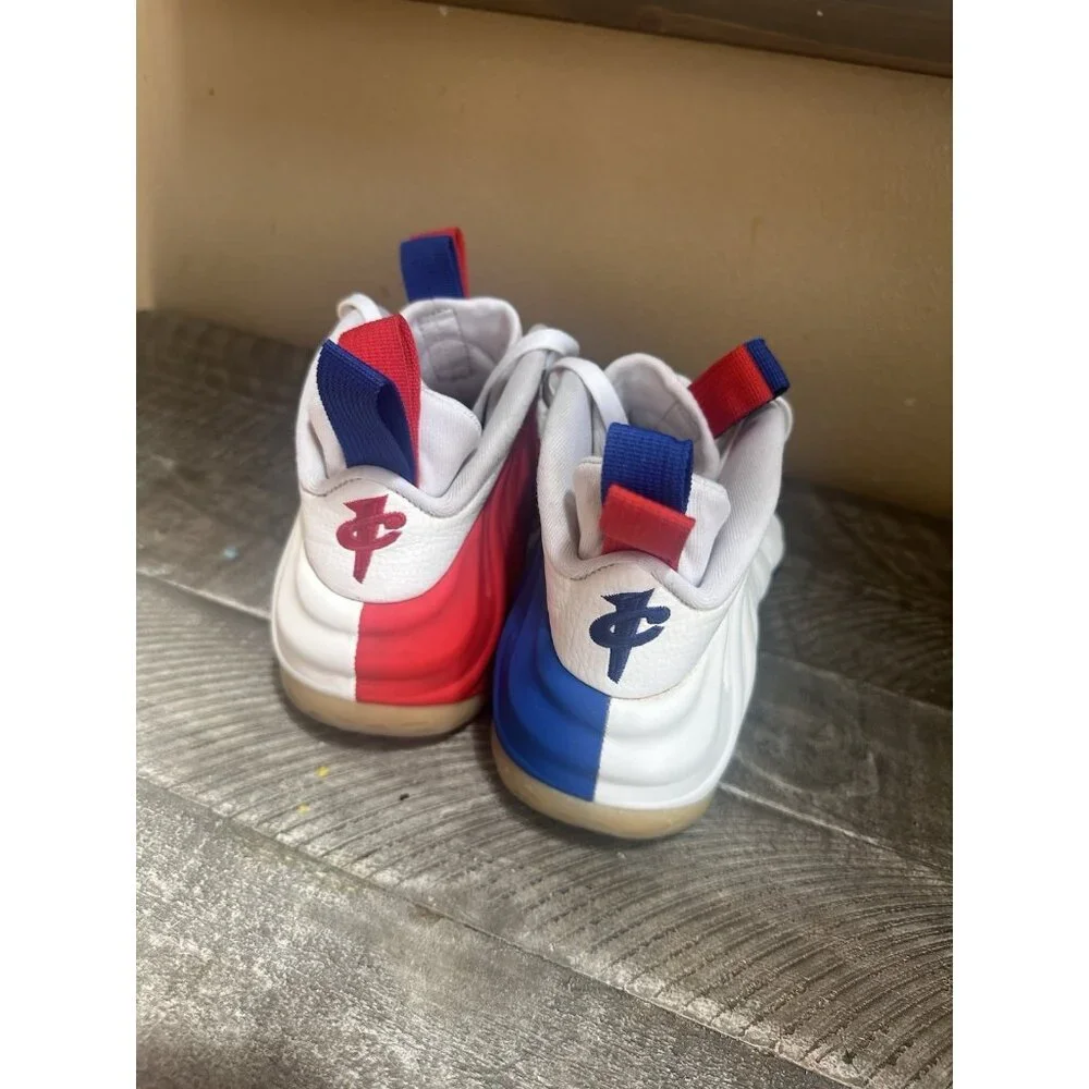 Nike Air Foamposite Shoes USA Red White Blue Olympics Women's Size 9 - Picture 4 of 5